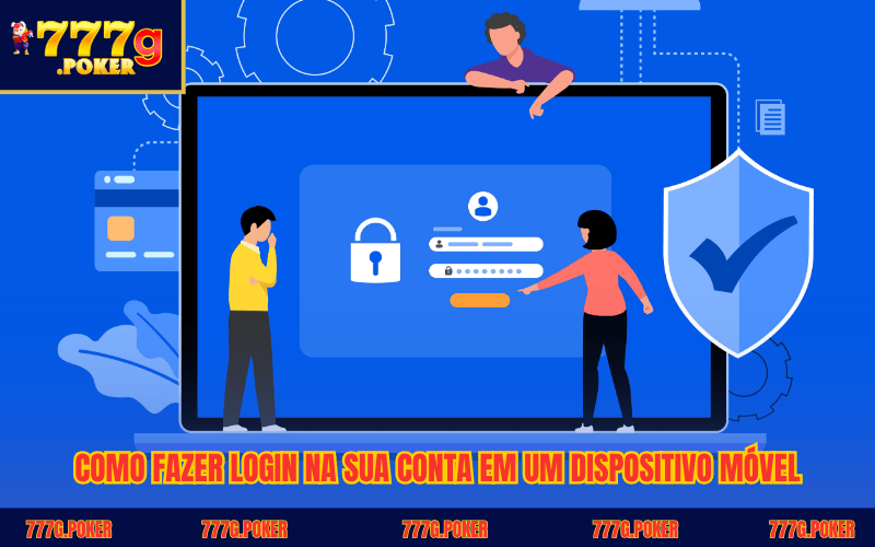 Como fazer login na sua conta em um dispositivo móvel Como fazer login na sua conta em um dispositivo móvel