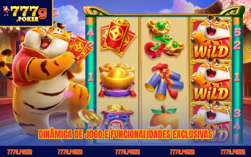 Dinâmica de jogo e funcionalidades exclusivas