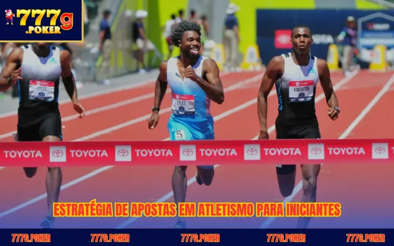 Estratégia de apostas em atletismo para iniciantes