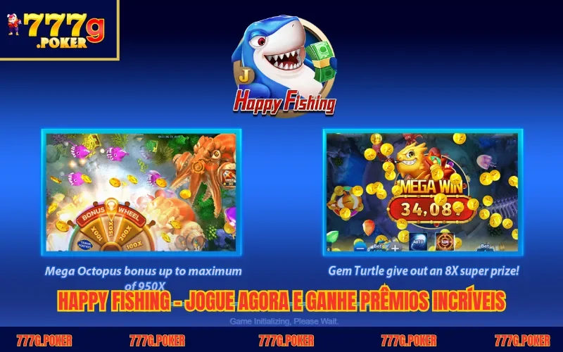 Happy Fishing - Jogue Agora E Ganhe Prêmios Incríveis