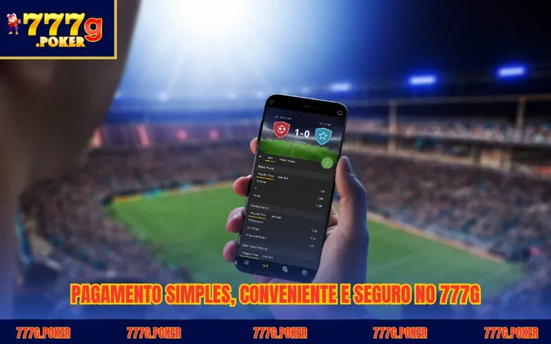 Pagamento simples, conveniente e seguro no 777G