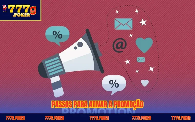 Passos para ativar a promoção