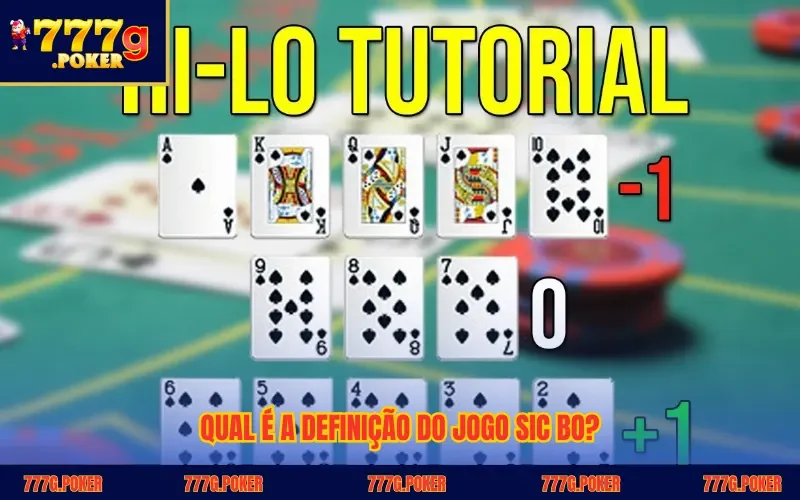 Qual é a definição do jogo Sic Bo?